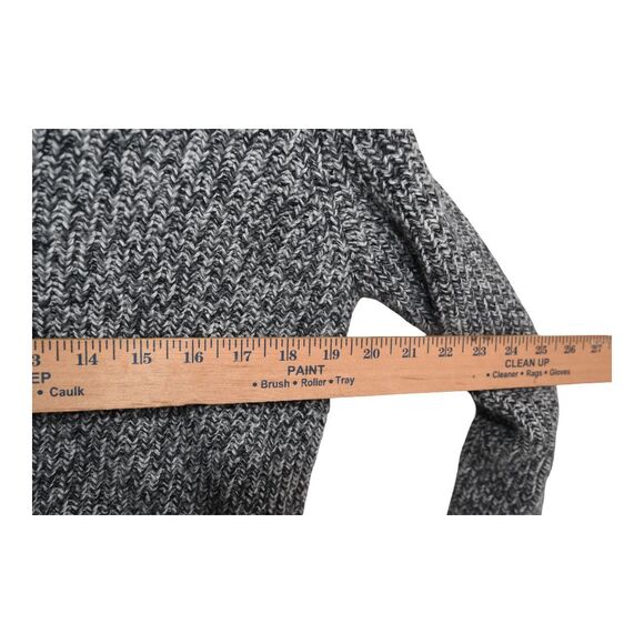 Abercrombie & Fitch Gray Shawl Collar Cardigan Sweater Men’s M Academia Preppy - Picture 2 of 7